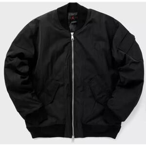 Nike Jordan Men's Renegade Bomber Jacket Black Size L FB7316-010 Worn Once.